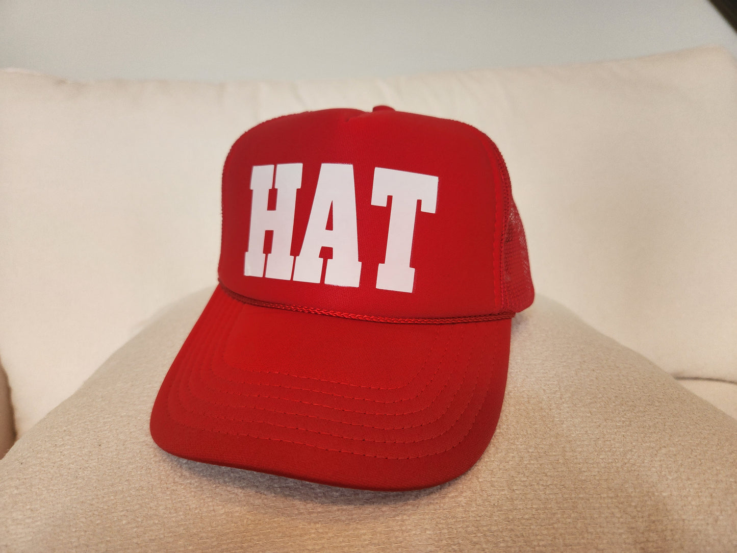 simple. trucker. hat.