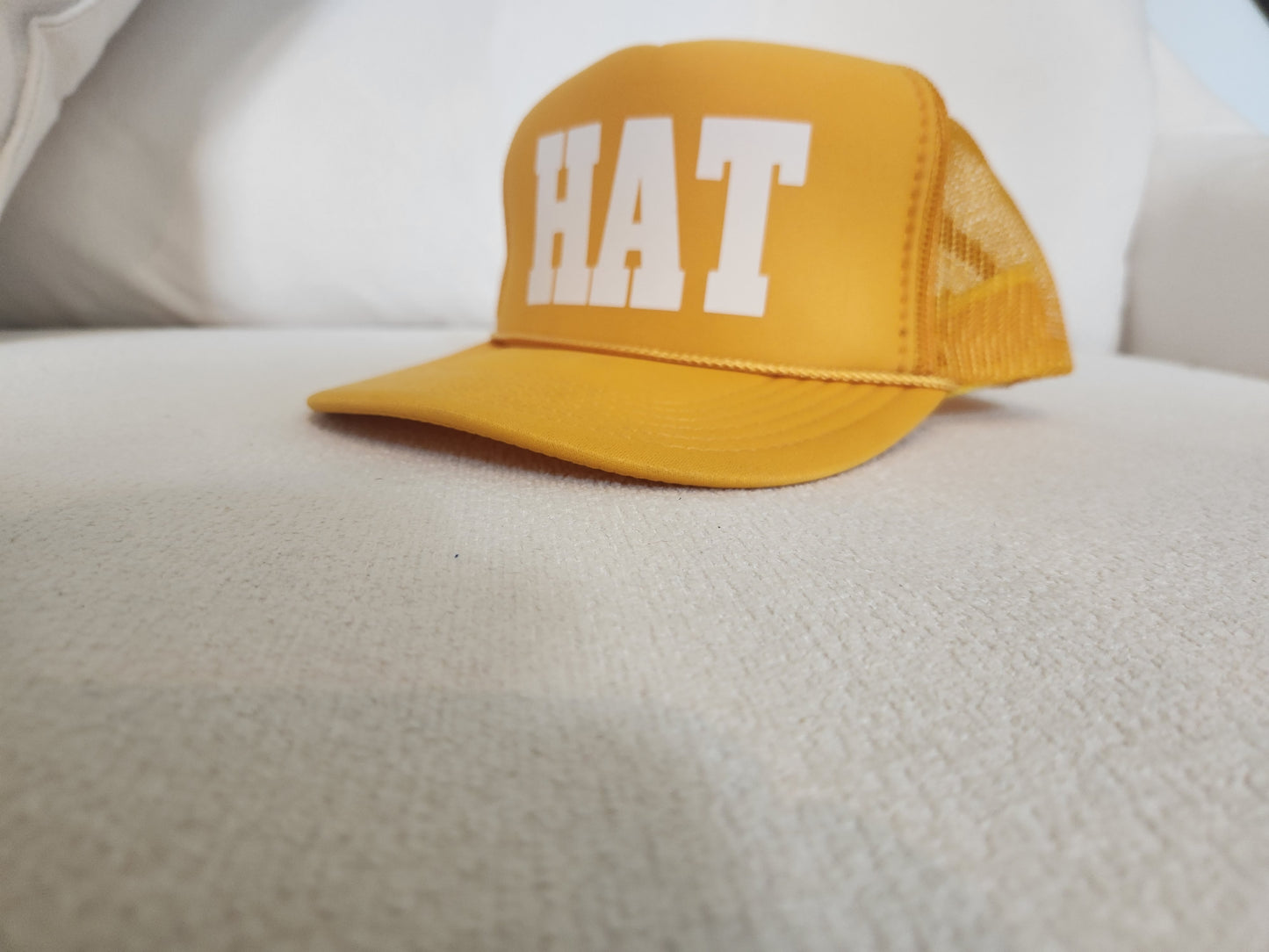 simple. trucker. hat.