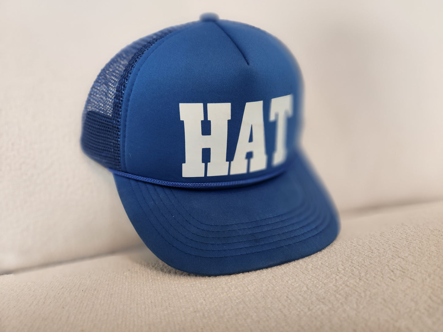 simple. trucker. hat.