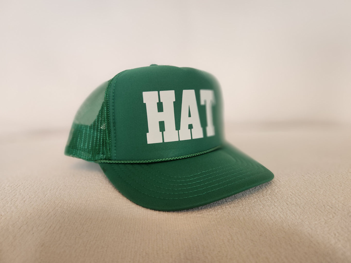 simple. trucker. hat.